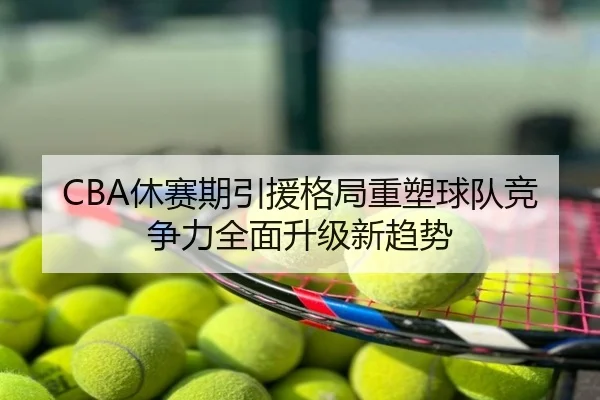 CBA休赛期引援格局重塑球队竞争力全面升级新趋势